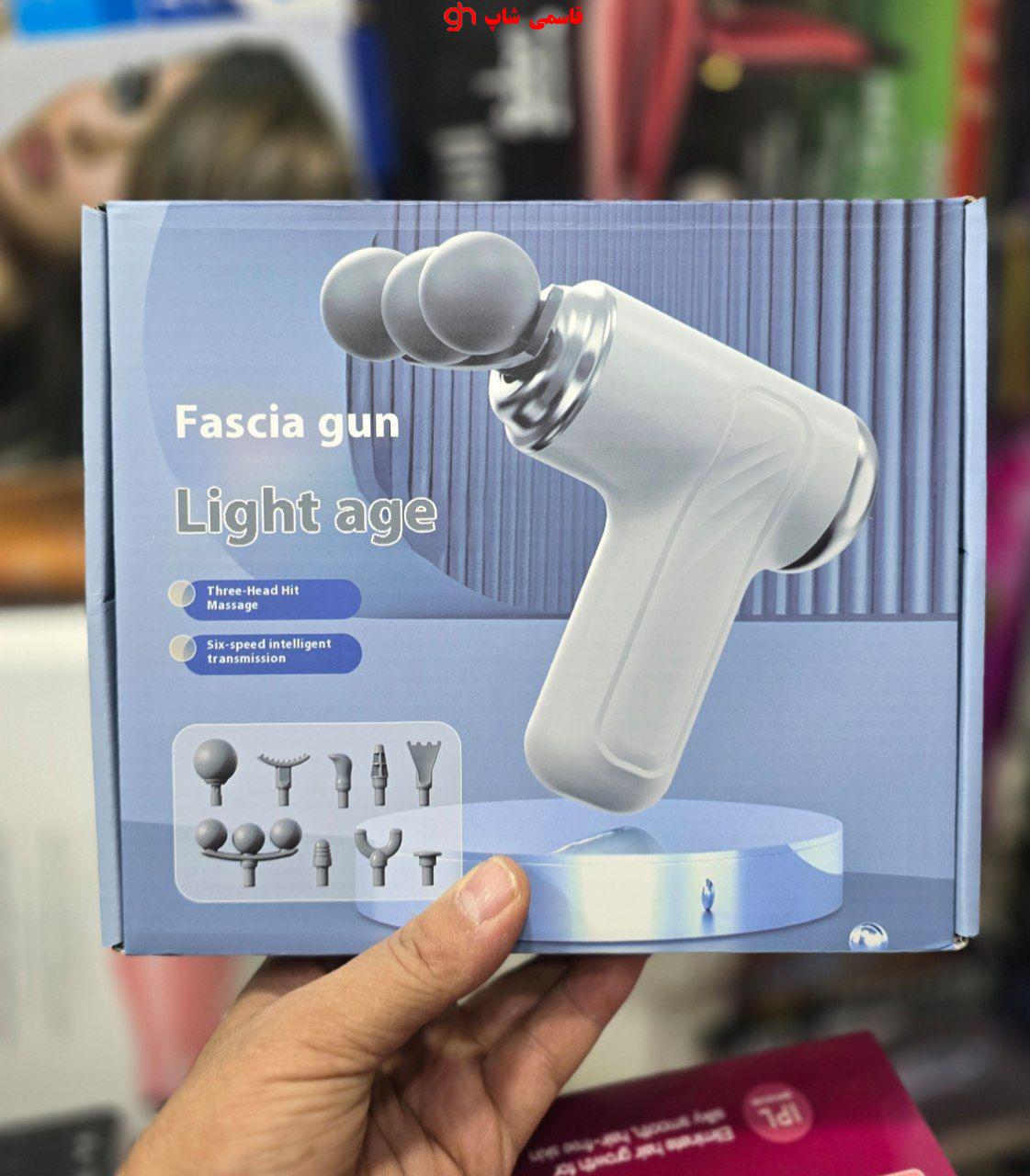 ماساژور تفنگی گیربکس هوشمند حرفهای مدل Fascia Gun LM-130
