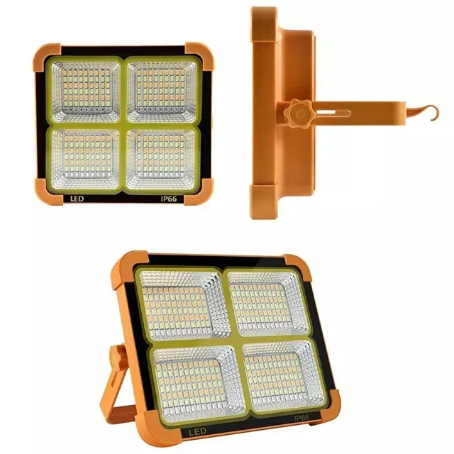 چراغ پروژکتور LED سولار مدل SOLAR LED LIGHT با شارژ خورشیدی