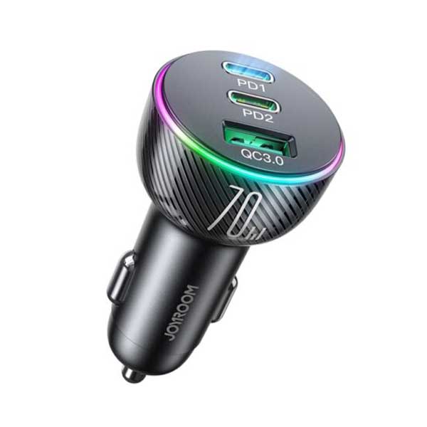 شارژر فندکی تایپ سی فست شارژ 70 وات جویروم JOYROOM JR-CL26