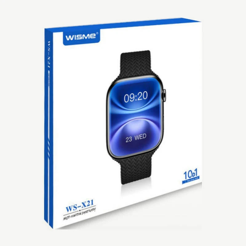 ساعت هوشمند ویسمی مدل WISME WS-X21 با 10 بند متنوع