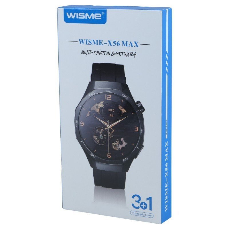 ساعت هوشمند ویسمی مدل WISME X56 Max با 3 بند متنوع