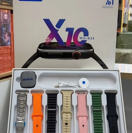 ساعت هوشمند ویسمی مدل WISME WS-X11 با 7 بند متنوع