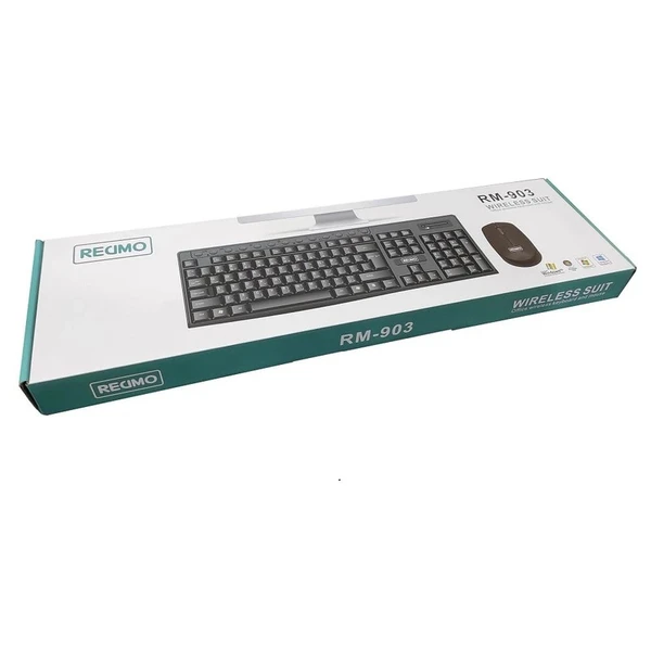 ست کیبورد و ماوس بی‌سیم رسیمو مدل RECIMO RM-903