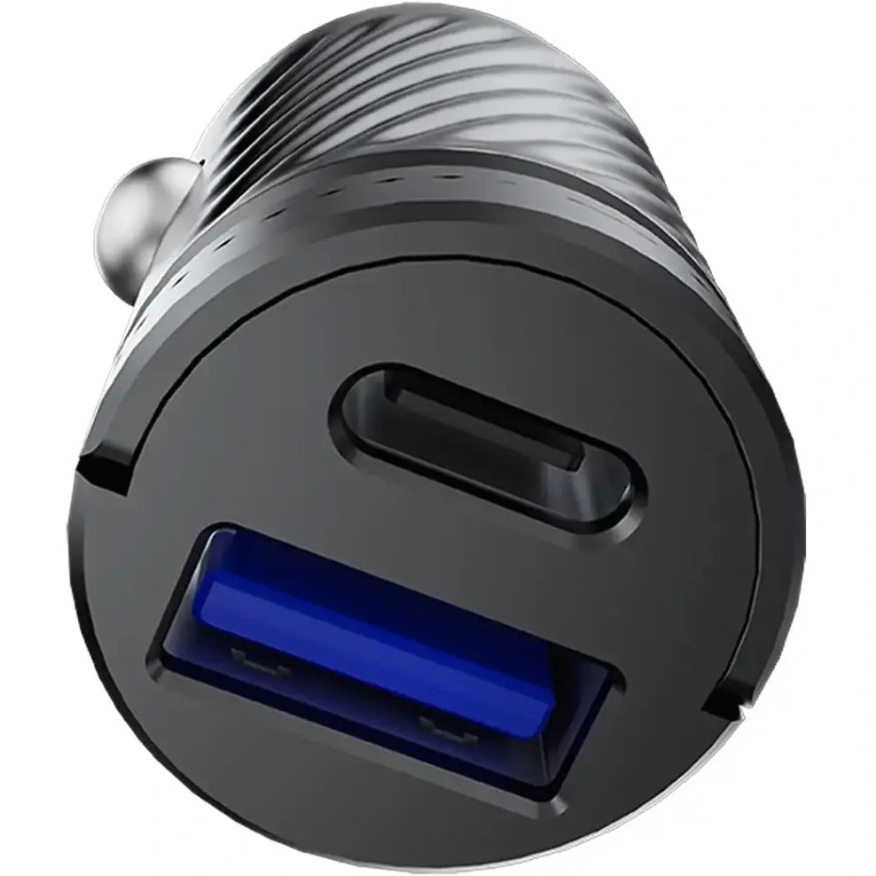 شارژر فندکی خودرو پاورولوژی مدل Powerology Pico Dual Port 36W PCCSR023