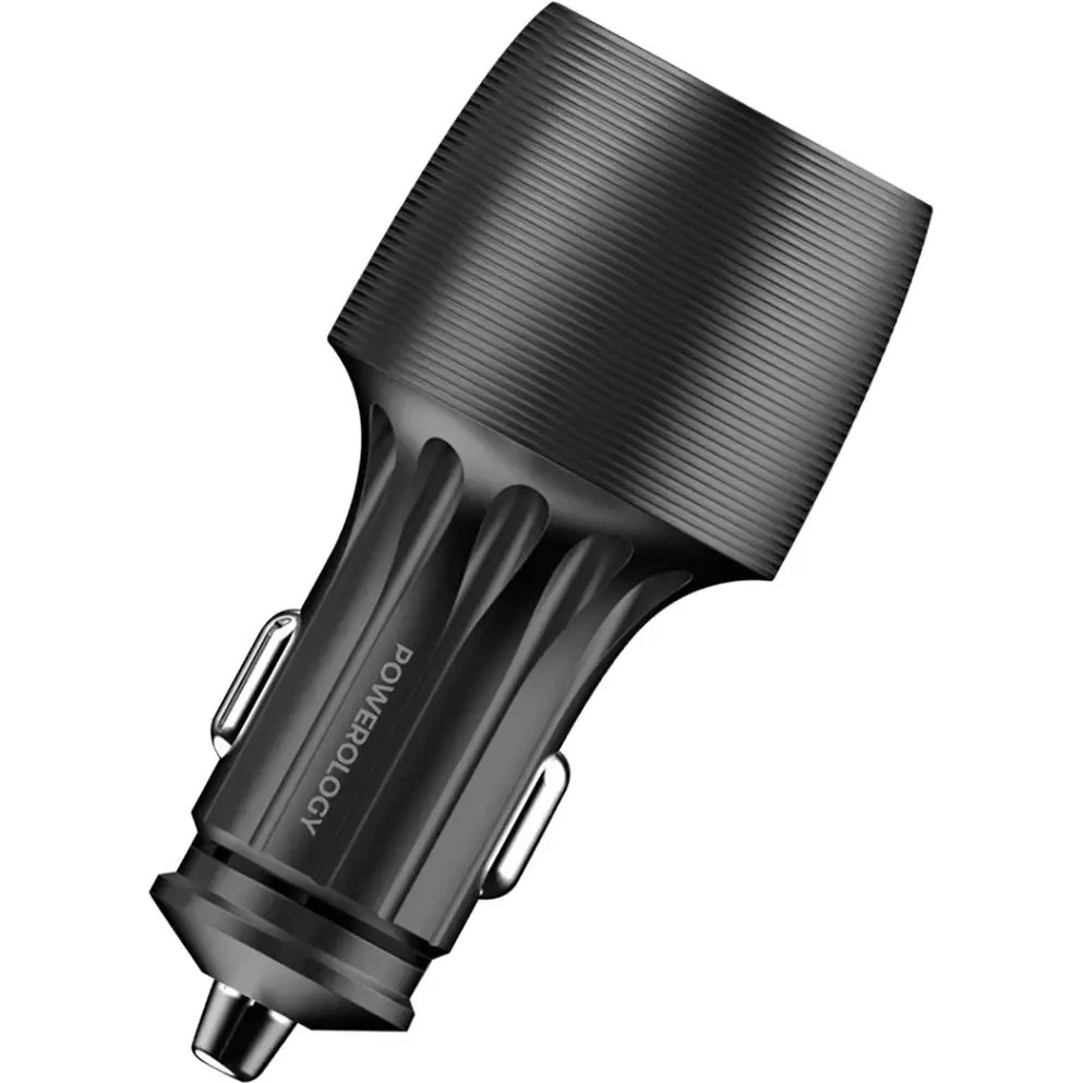 شارژر فندکی خودرو پاورولوژی مدل Powerology Velox 66W PCCSR021