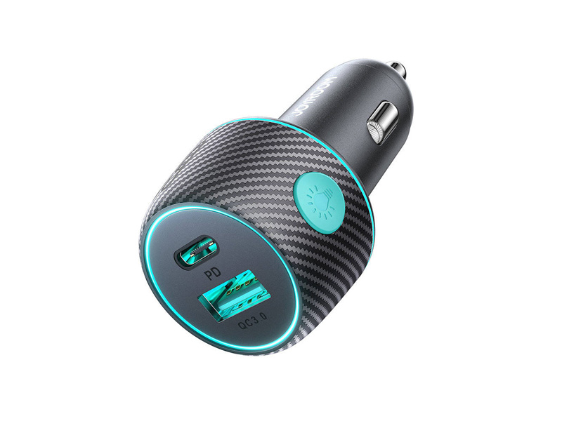 شارژر فندکی فست شارژ ماشین تایپ سی 60 وات جویروم JOYROOM CCN01