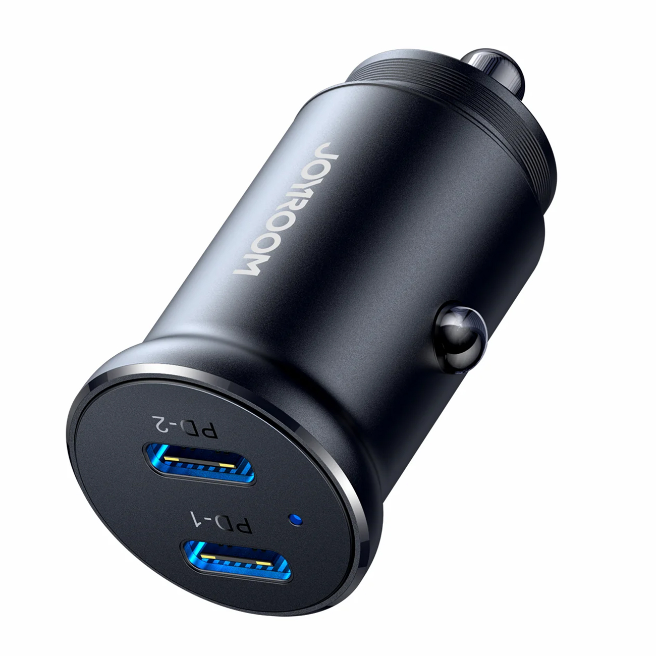 شارژر فندکی فست شارژ ماشین دو پورت تایپ سی 30 وات جویروم JOYROOM CCN06