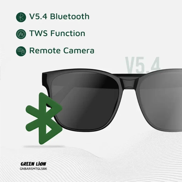 عینک آفتابی هوشمند بارسلونا گرین لاین Green Lion Barcelona Smart Glasses