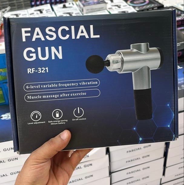 ماساژور تفنگی بزرگ ماساژگان مدل FASCIAL GUN RF-321