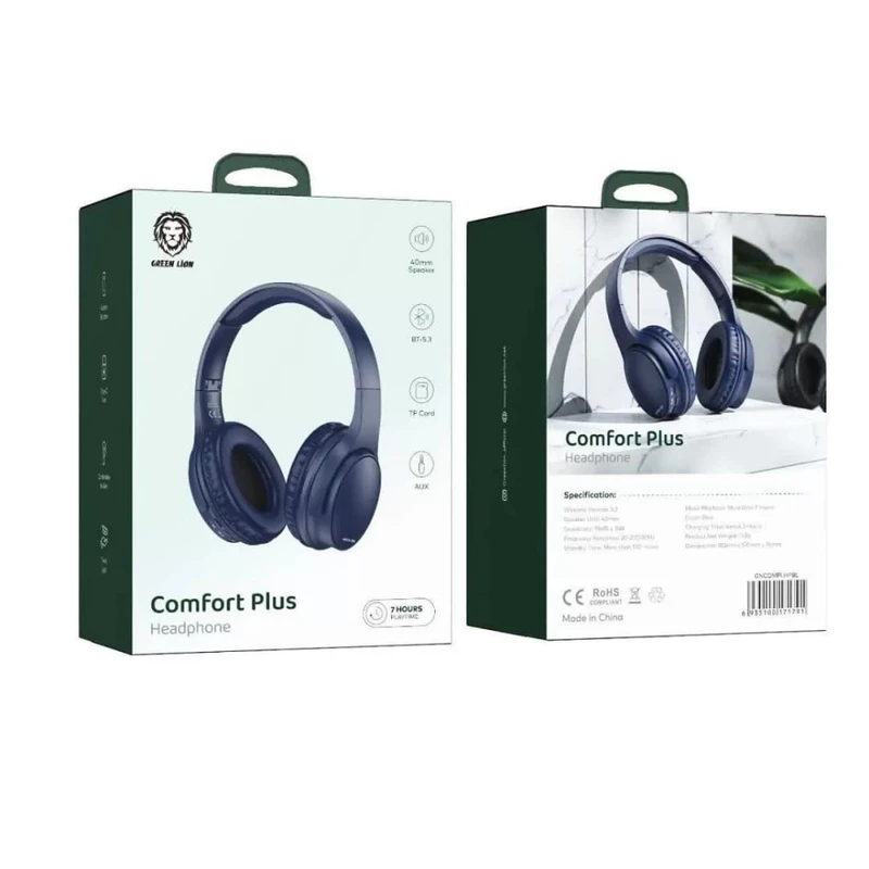 هدفون کامفورت پلاس گرین لاین مدل Comfort Plus GNCOMPLHP