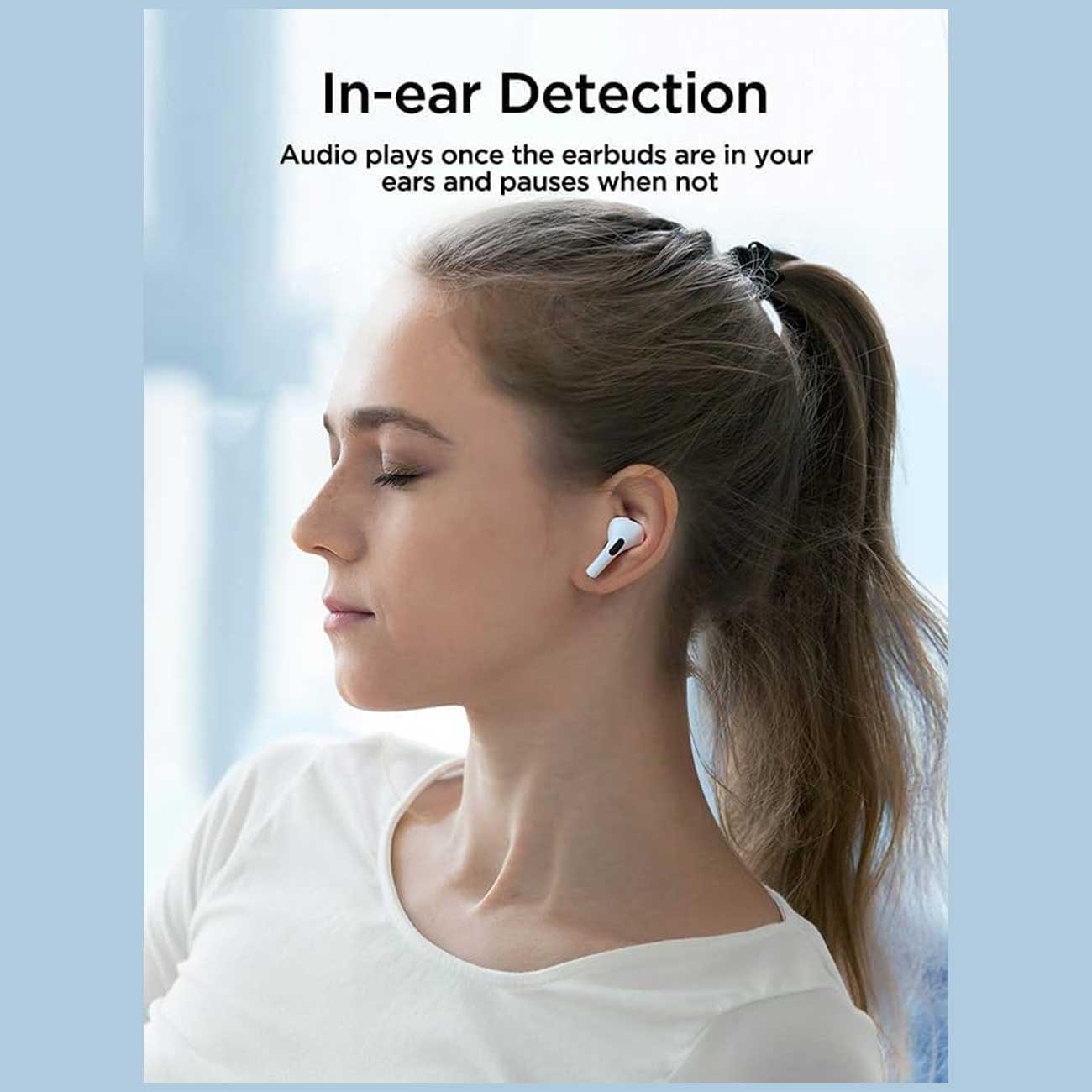 هندزفری بلوتوثی دارای نویز کنسلینگ جویروم مدل JR-T03S Pro Max