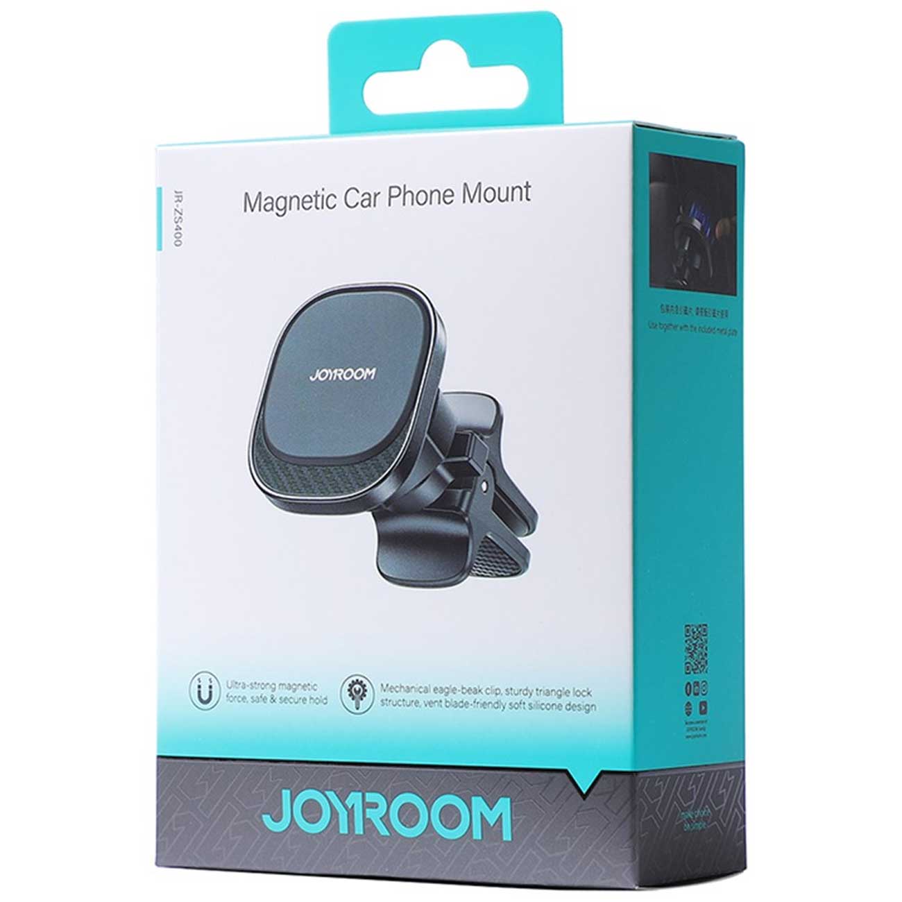 هولدر موبایل مگنتی داخل خودرو جویروم مدل JOYROOM JR-ZS400-01