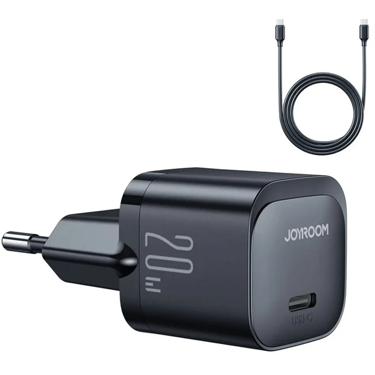 شارژر دیواری فست شارژ 20W جویروم Joyroom JR-TCF02EU همراه با کابل PD