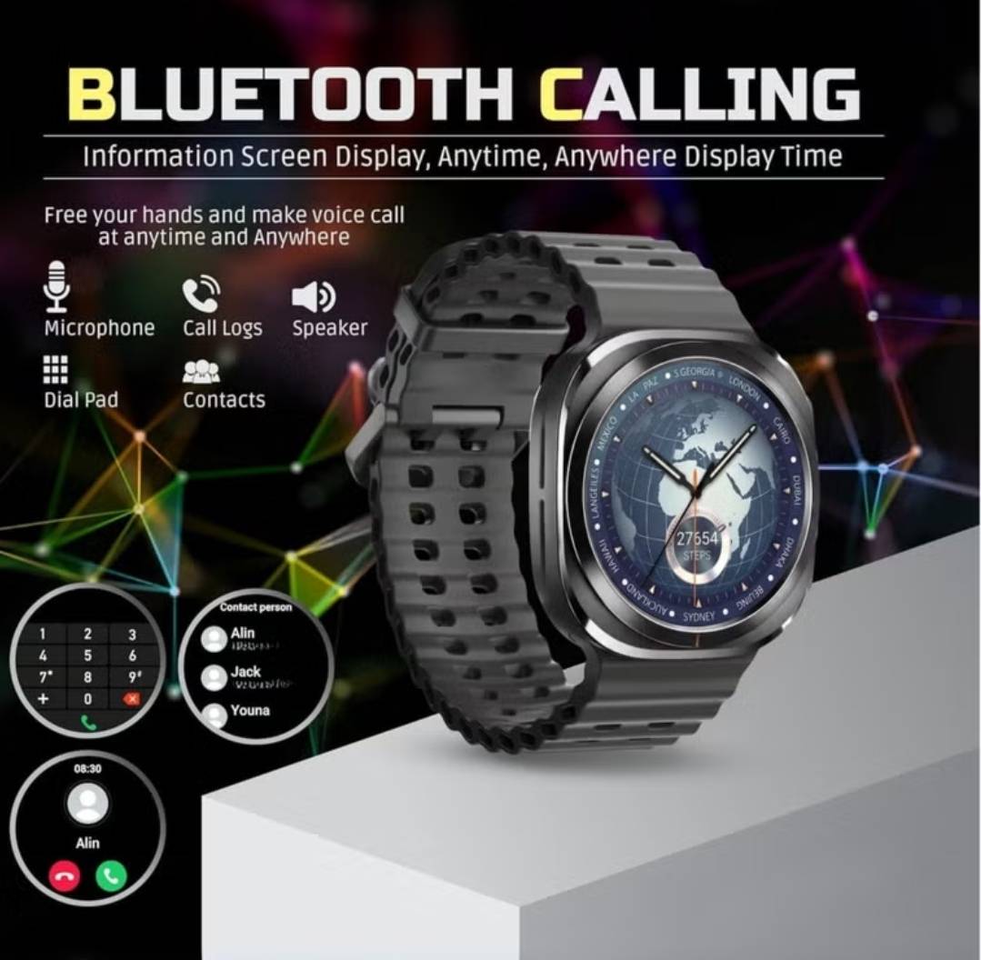 ساعت هوشمند ویسمی مدل WISME-X62 2با 3 بند متنوع