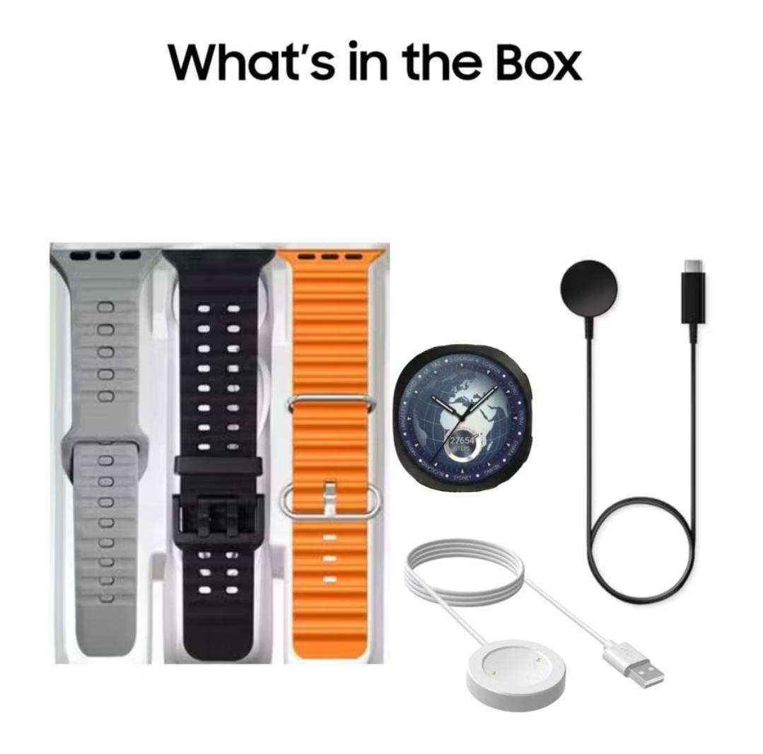 ساعت هوشمند ویسمی مدل WISME-X62 2با 3 بند متنوع