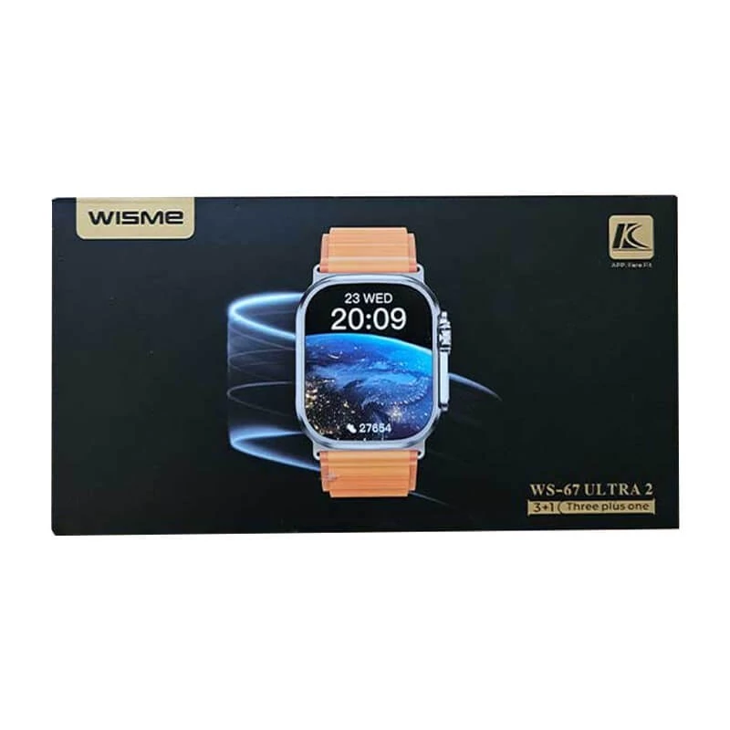 ساعت هوشمند ویسمی مدل WISME WS-67 ULTRA2 با 3 بند متنوع