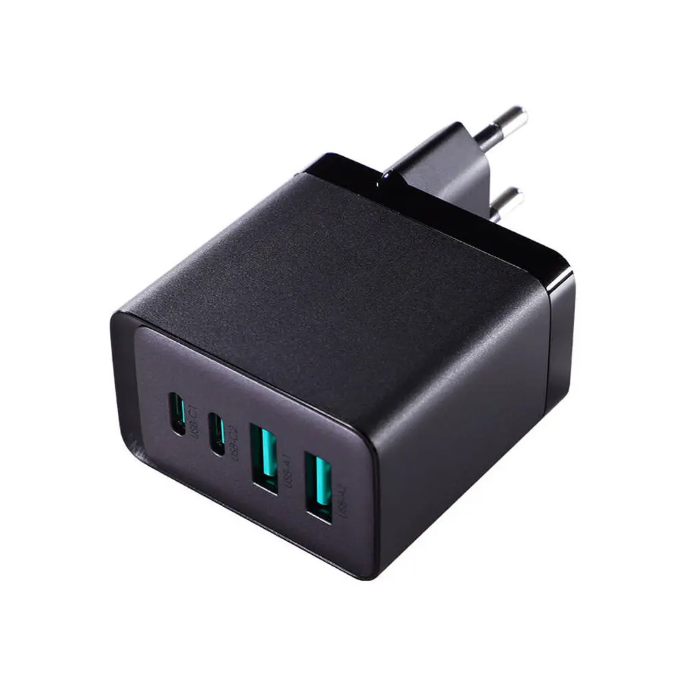 شارژر دیواری تایپ سی و یو اس بی 67 وات با کابل دو سر تایپ‌سی جویروم JOYROOM JR-TCG02