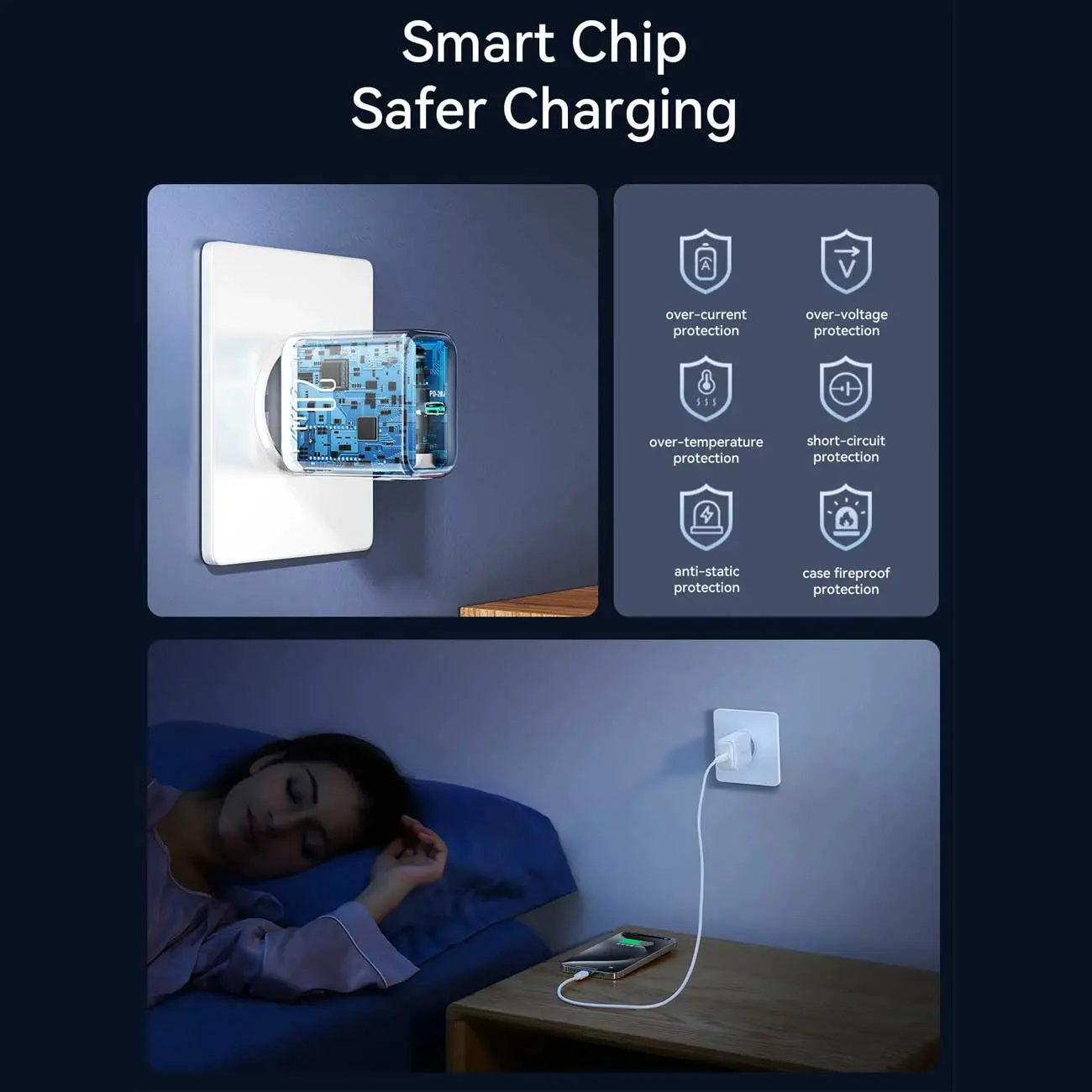 شارژر دیواری فست شارژ 20W تایپ سی جویروم Joyroom JR-TCF20EU