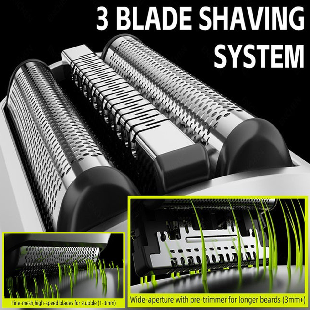 مینی ریش‌تراش شارژی سه تیغ انچن مدل ENCHEN MS006