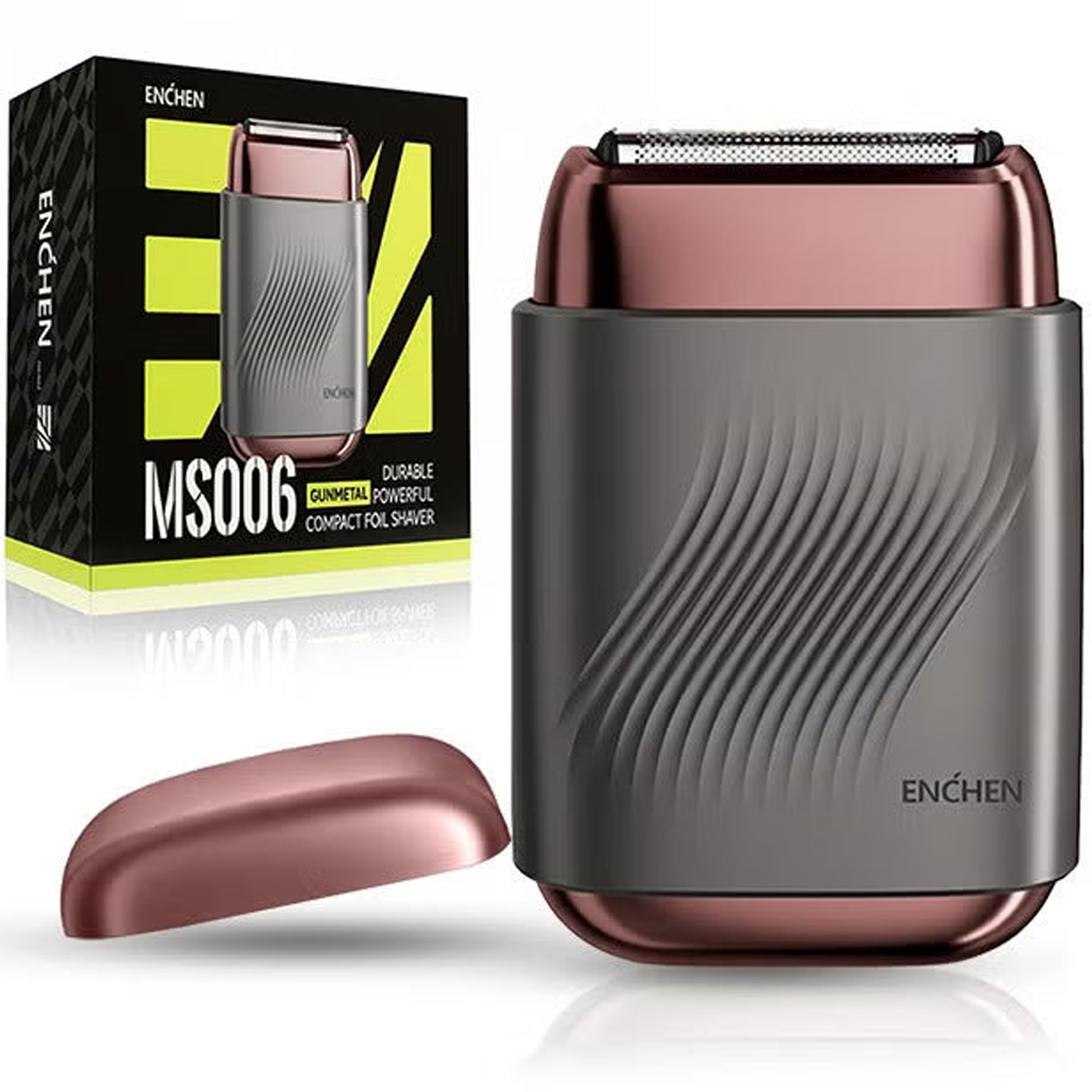 مینی ریش‌تراش شارژی سه تیغ انچن مدل ENCHEN MS006