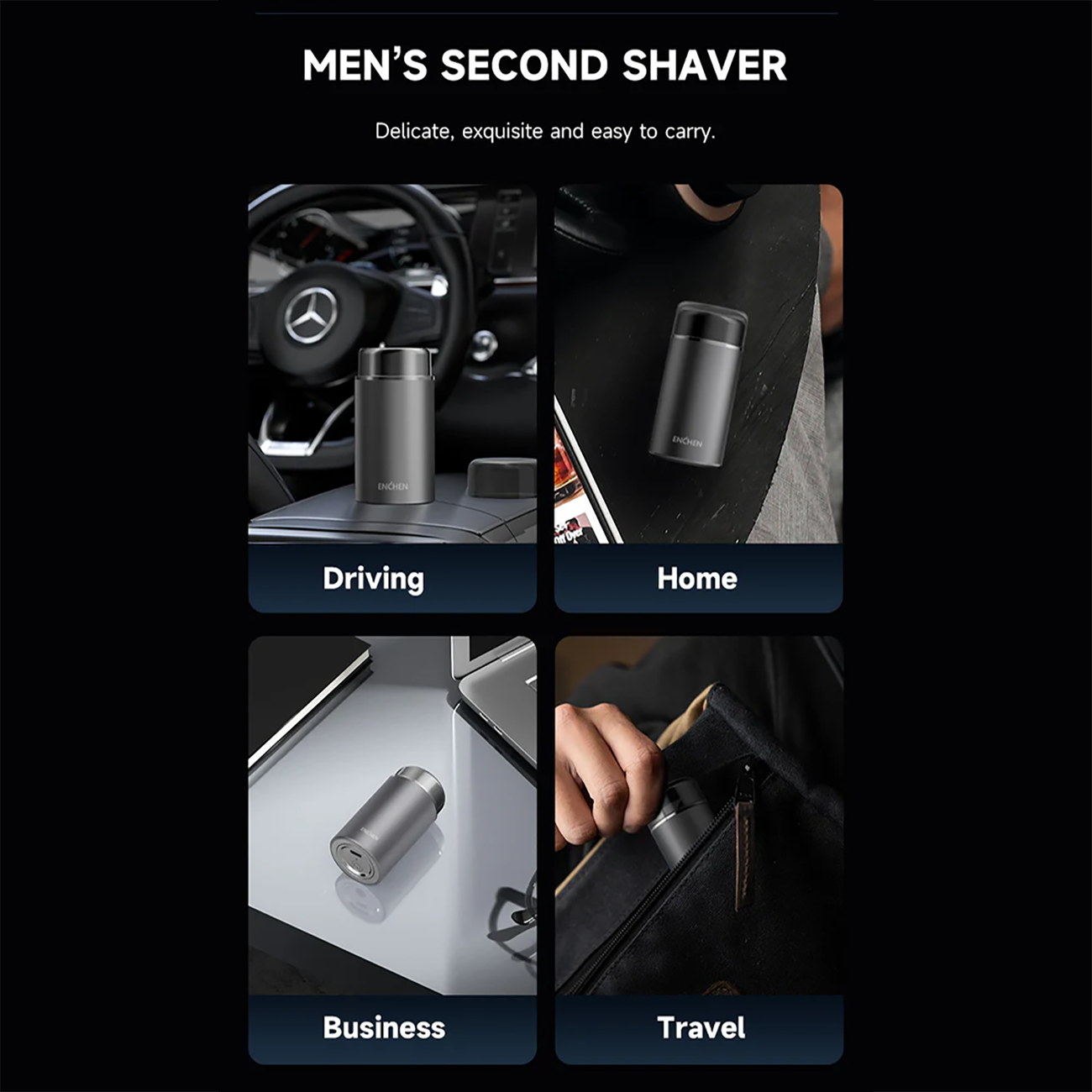 مینی ریشتراش شارژی مسافرتی ضدآب انچن شیائومی مدل Xiaomi ENCHEN Z3
