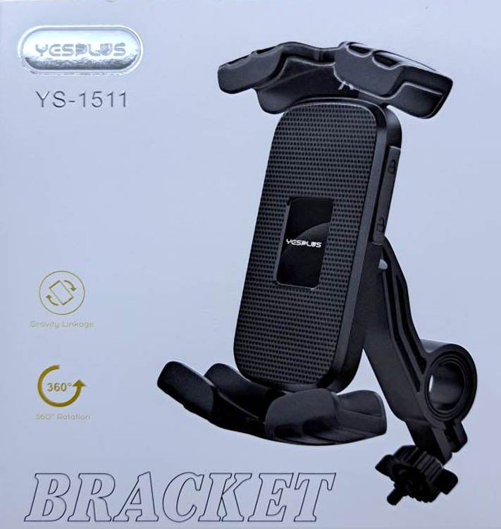 هولدر موبایل موتور سیکلت مدل YS-1511 (مخصوص آینه و فرمان)