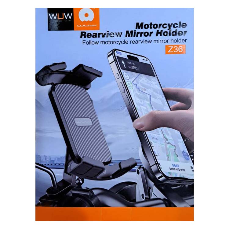 هولدر موبایل موتور سیکلت مدل WUW Z36 (مخصوص آینه)