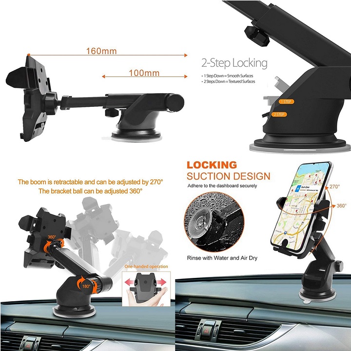 هولدر گوشی موبایل مدل One touch Car Mount