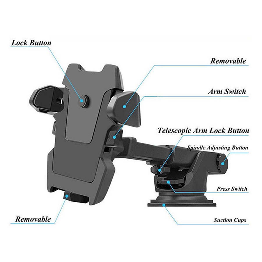 هولدر گوشی موبایل مدل One touch Car Mount