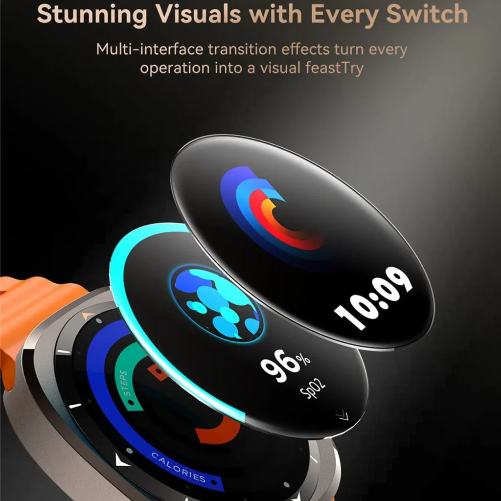 ساعت هوشمند صفحه گرد ضدآب جویروم مدل Joyroom JR-FV2