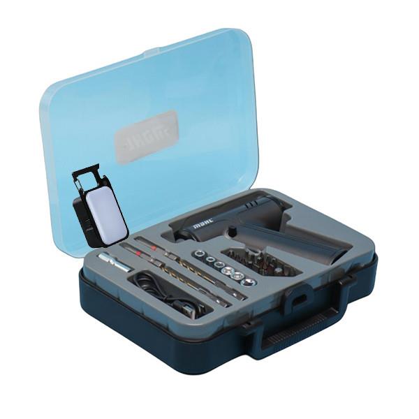 پیچ گوشتی شارژی MDHL مدل MD-8728 اتوماتیک مجموعه 30 عددی