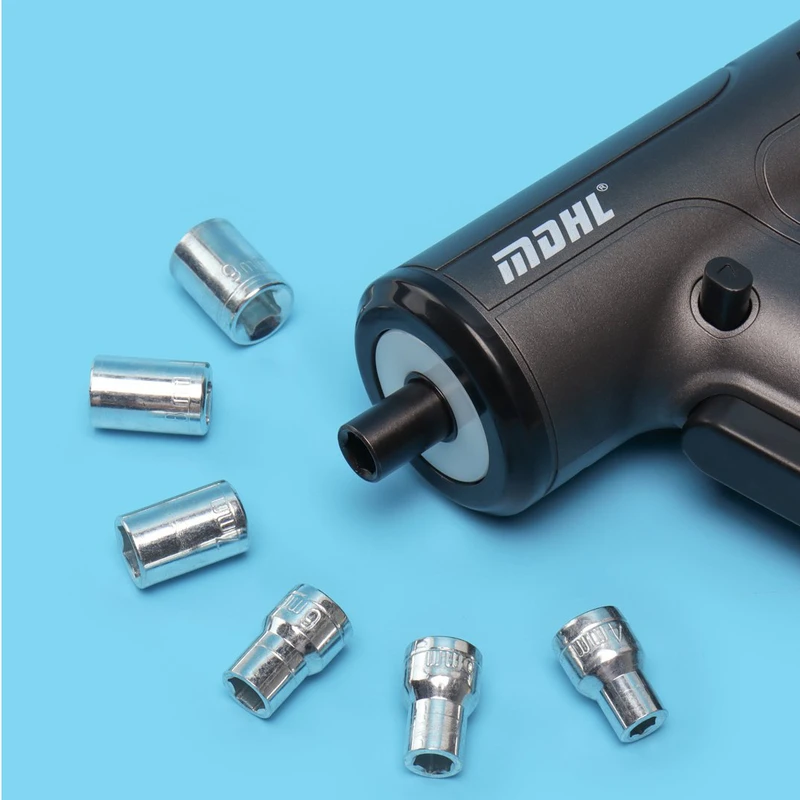 پیچ گوشتی شارژی MDHL مدل MD-8728 اتوماتیک مجموعه 30 عددی