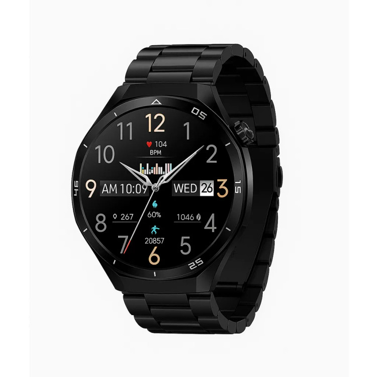 ساعت هوشمند صفحه گرد ویسمی مدل Wisme-X37 Max با بدنه آلومینیومی با 7 بند متنوع