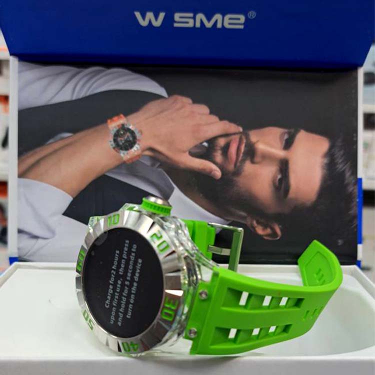 ساعت هوشمند ویسمی مدل WISME WS-35 با صفحه نمایش آمولد