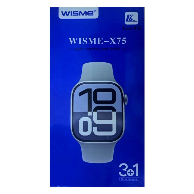 ساعت هوشمند ویسمی مدل WISME X75 با 3 بند متنوع