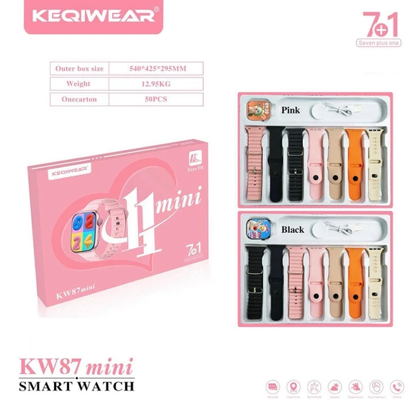 ست ساعت هوشمند کیکویر مدل KEQIWEAR KW87 Mini (05)