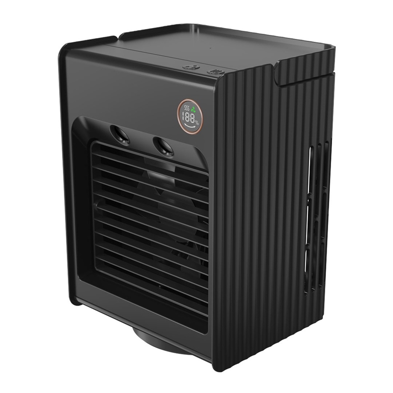 پنکه رومیزی مه پاش شارژی پرودو Porodo Air & Mist Portable Cooling Fan PDLSMFAN