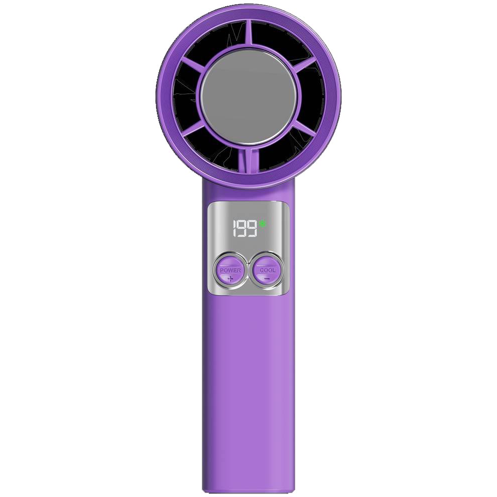 پنکه شارژی دستی توربو جت مدل Turbo Jet Handheld Mini Fan F02