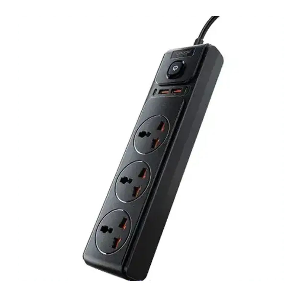 چند راهی برق 2500 وات جویروم JOYROOM 7-in-1 Versatile Power Strip JR-TE1
