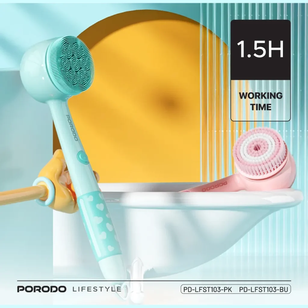 برس شستشو بدن کودکان پرودو مدل Porodo Kids Electric Bath Brush PDLFST103