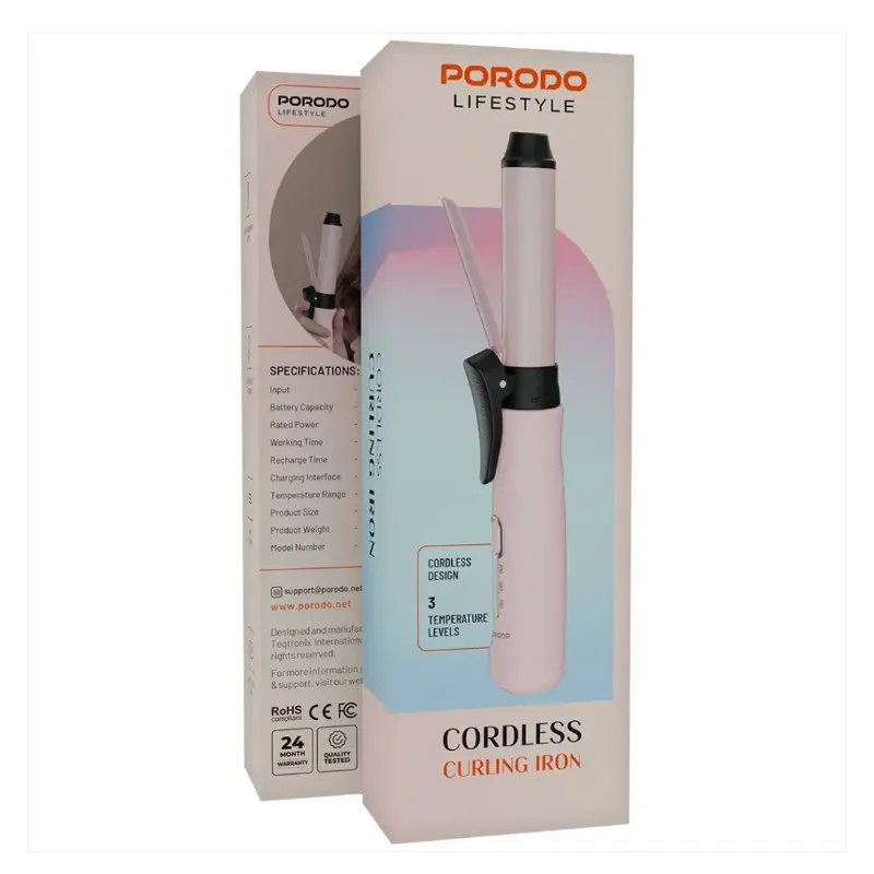 اتو مو مسافرتی پرودو مدل Porodo CORDLESS PDBL007PK