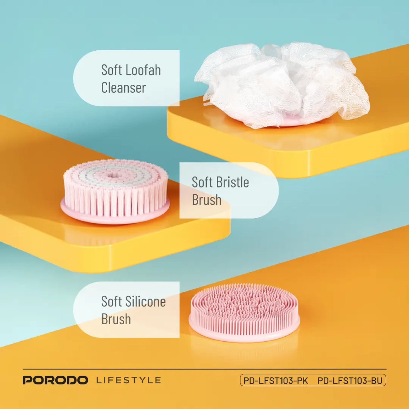 برس شستشو بدن کودکان پرودو مدل Porodo Kids Electric Bath Brush PDLFST103
