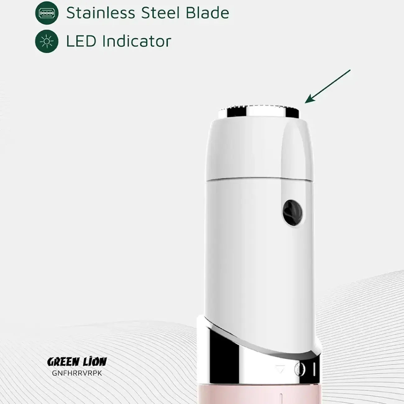 ماشین اصلاح صورت بانوان گرین لاین Green Lion Facial Hair Remover GNFHRRVRPK