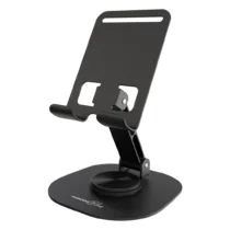 هولدر و استند رومیزی موبایل و تبلت پرودو Porodo Blue Flexa Rotatable Phone Holder PBJX18BK