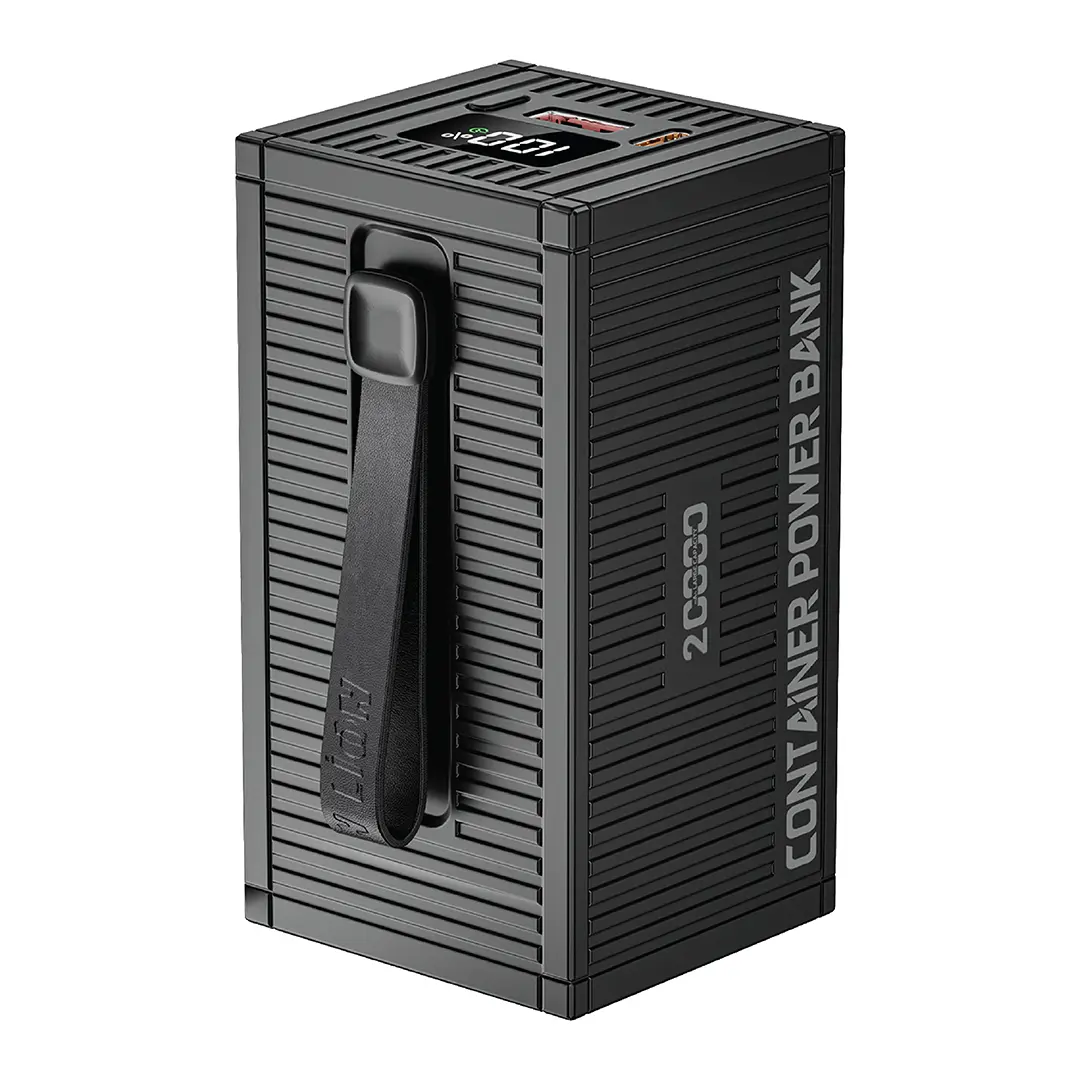 پاوربانک 20000 میلی آمپر کانتینر گرین لاین مدل Green Lion Container PowerBank GNCOTPXPB20BK