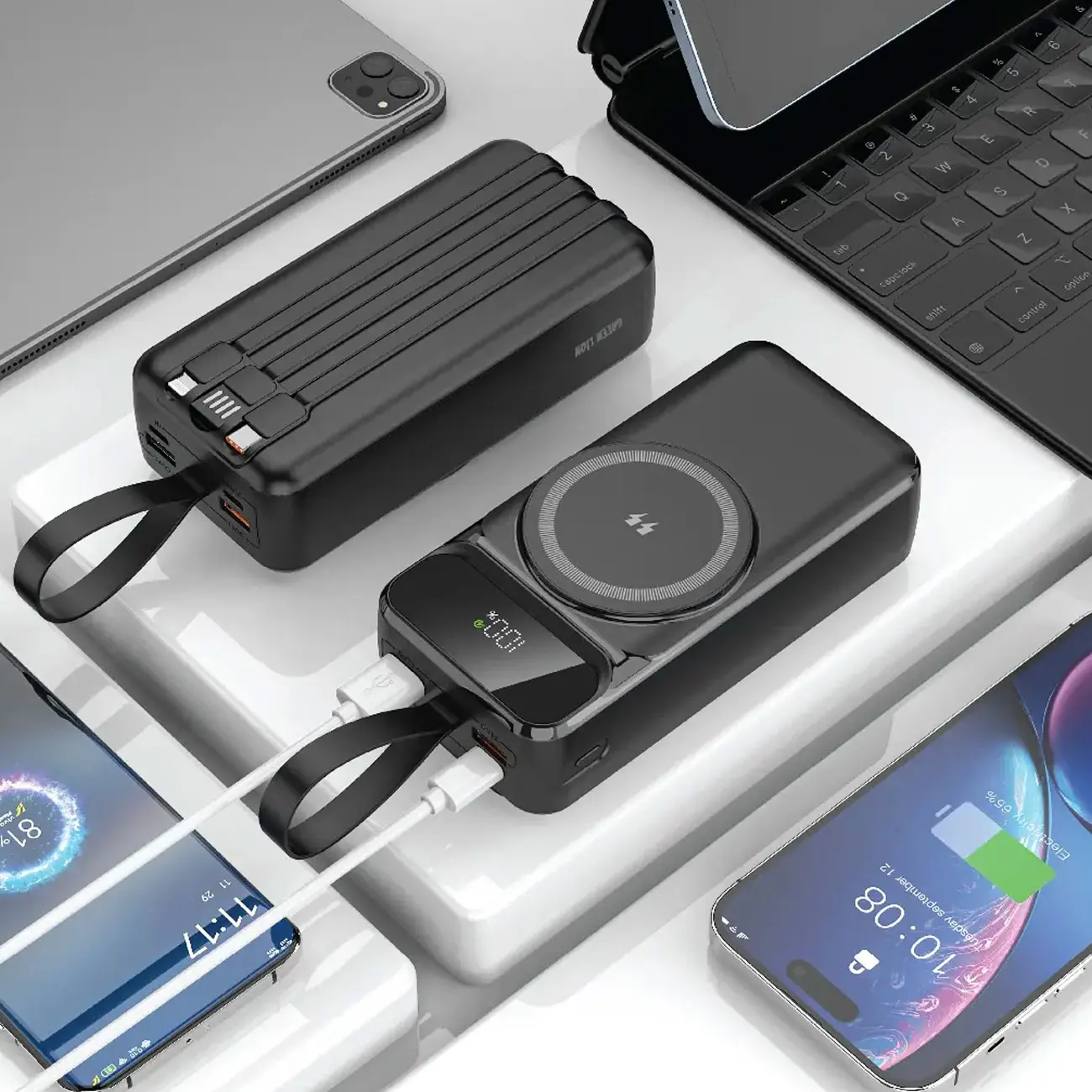 پاوربانک 30000 گرین لاین Green Lion Everton Power Bank GNEVRTN30K