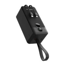 پاوربانک 50000 به همراه کابل متصل پرودو مدل Porodo Integrated Cables PD-PBFCH061-BK