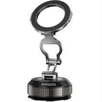 Porodo Vacuum Suction Magnetic Phone Holder PDMSMPHBK هولدر موبایل وکیوم مغناطیسی پرودو مدل