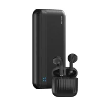 پک پاوربانک 10000 و هندزفری گرین لاین مدل Green Lion Duo Lite Power Bank & Earbuds GL-PB83